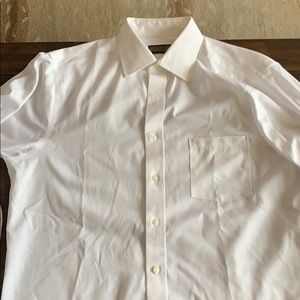 Men’s white Button down 16 34/35